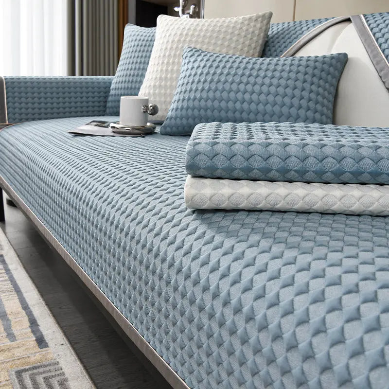 Plaid Canapé Confortable SOFELI Blue-70 × 180