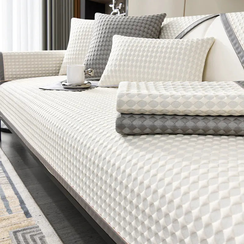 Plaid Canapé Confortable SOFELI White-70 × 70
