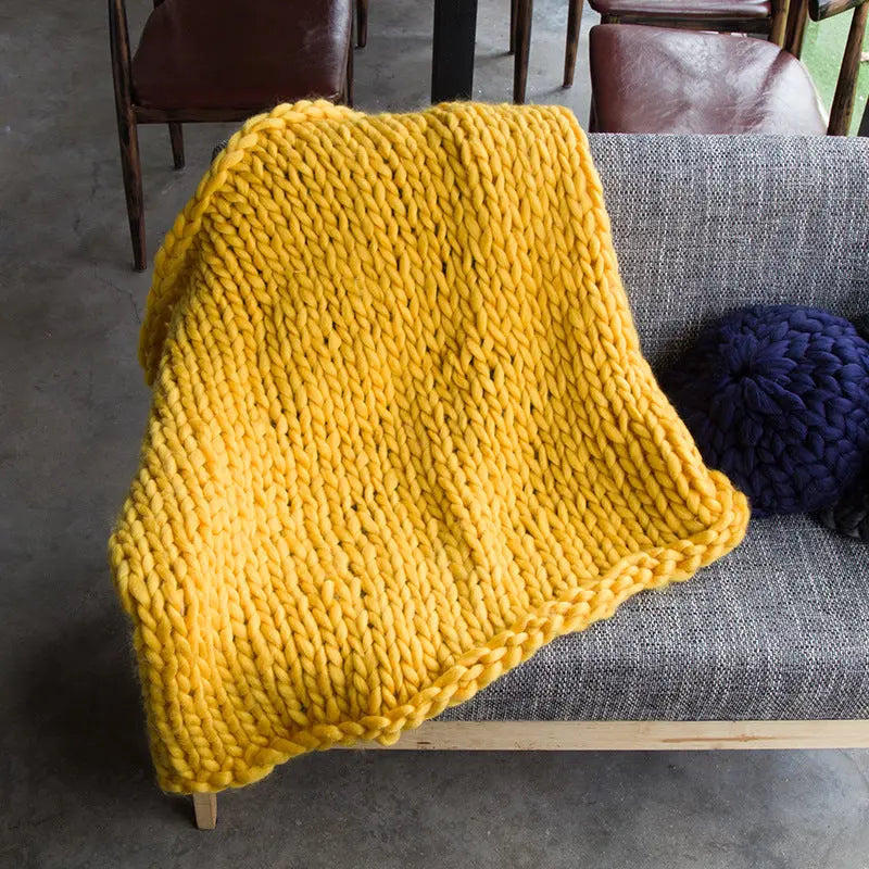 Plaid Canapé Jacquard TREVIS Ginger-80x100cm