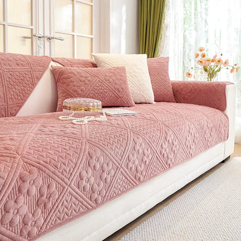 Plaid Canapé Luxe Antidérapant Luxin Pink-70X150cm
