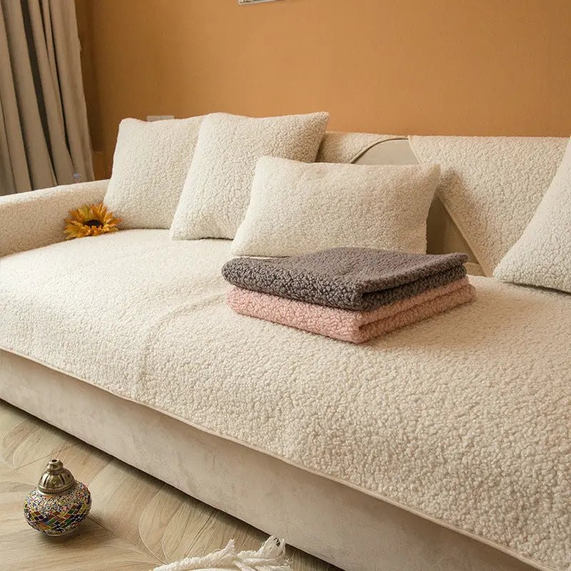 Plaid Canapé Luxe CozyLamb White-70x180cm