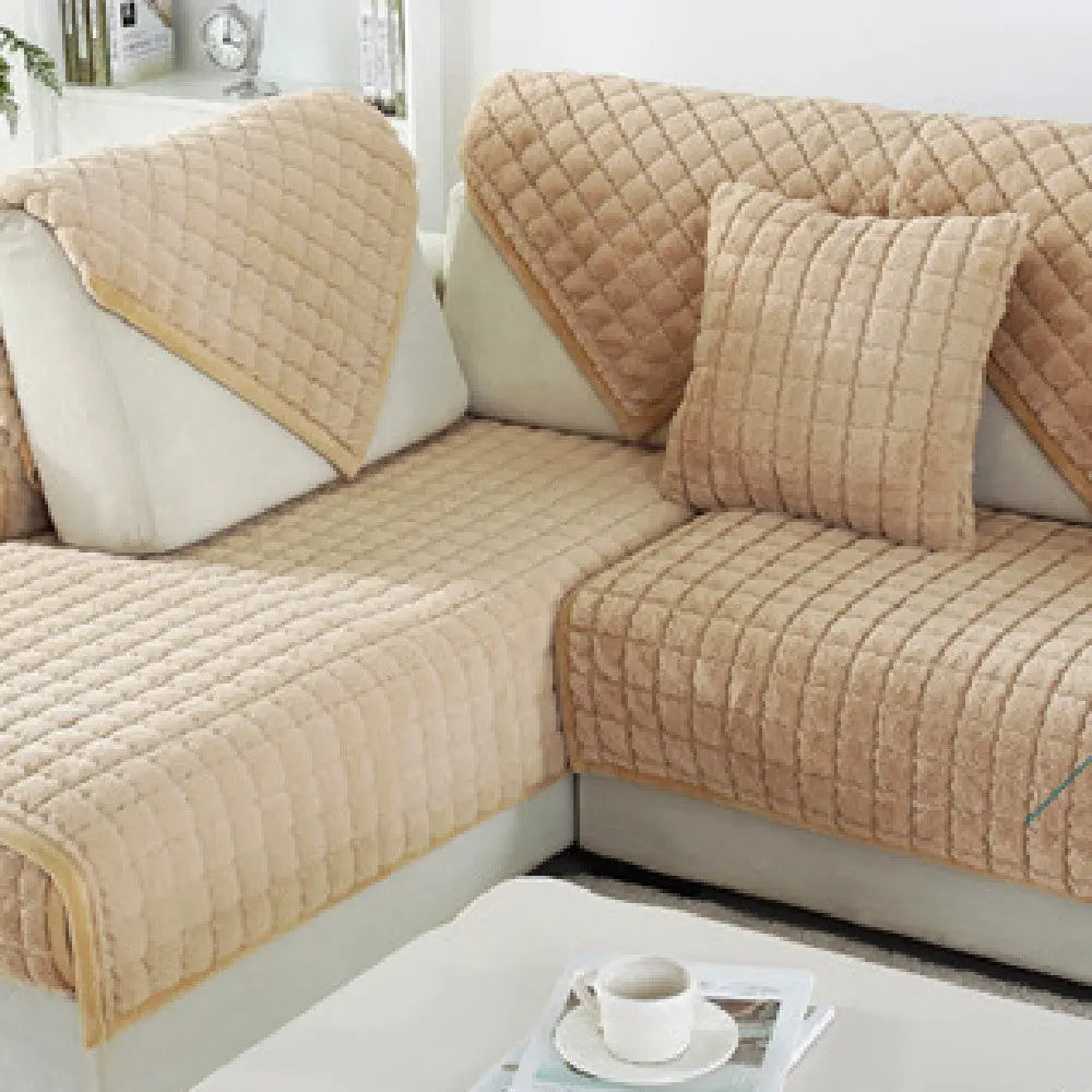 Plaid Canapé Moderne MOOTEX Yellow-90X240cm