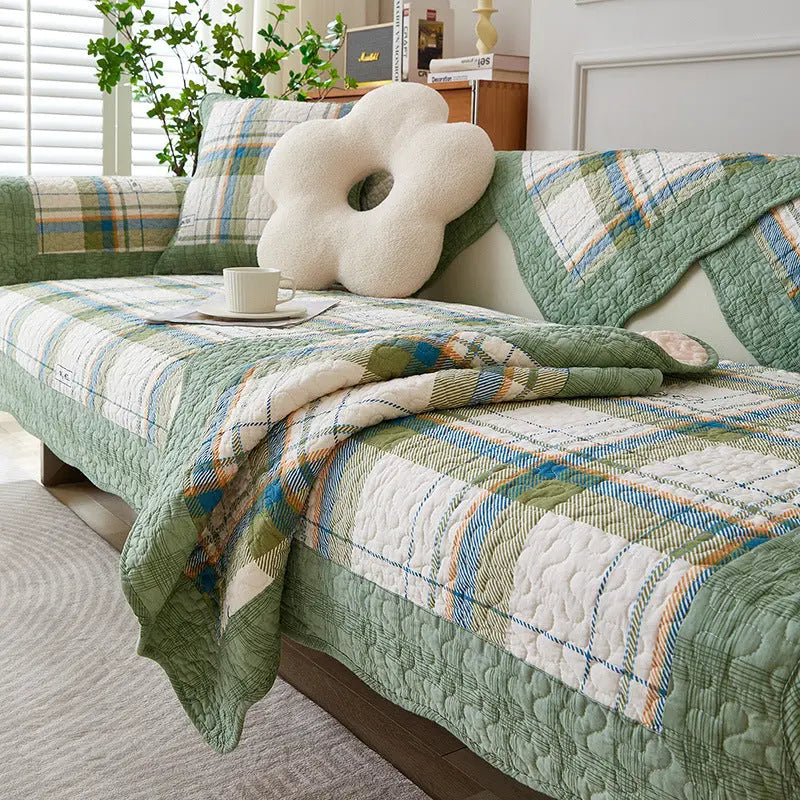 Plaid Canapé Universel MONICA Grid-70x210cm