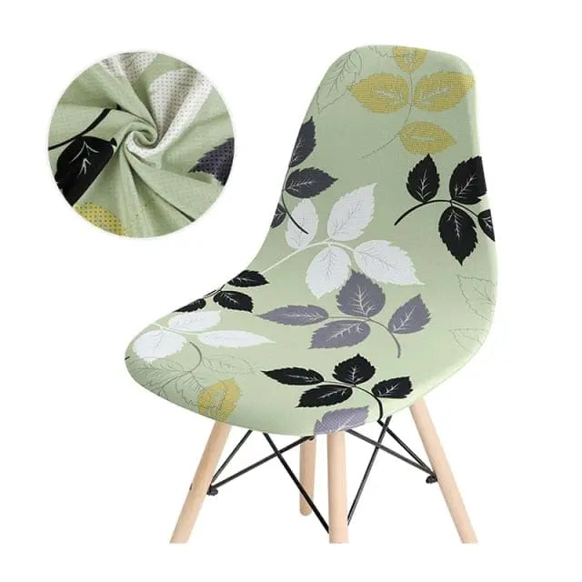 SCANBLACK - Housse de chaise scandinave imprimé - Housse De France