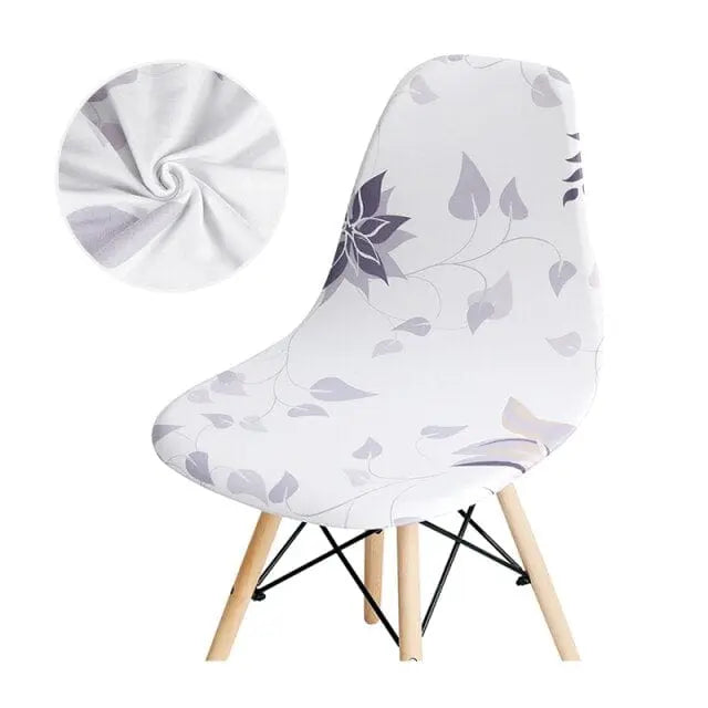 SCANBLACK - Housse de chaise scandinave imprimé - Housse De France
