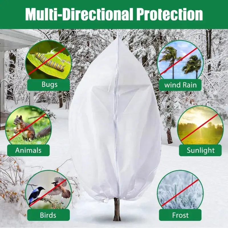 Sac Antigel Pour Plante Non-Tissé FROSTEX Housse de France