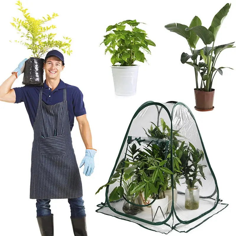 Serre à Plantes PVC Pop-Up VERDANO Housse de France