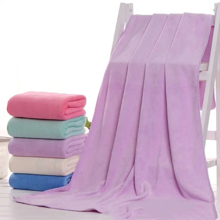 Serviette Plage Absorbante WISPEN Light Purple