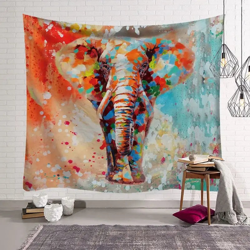 Serviette Plage Élégante INDIGO 6style-150X130cm