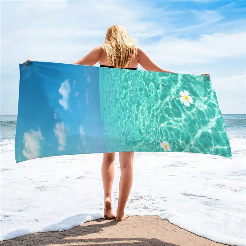 Serviette Plage Microfibre BLOSSOM