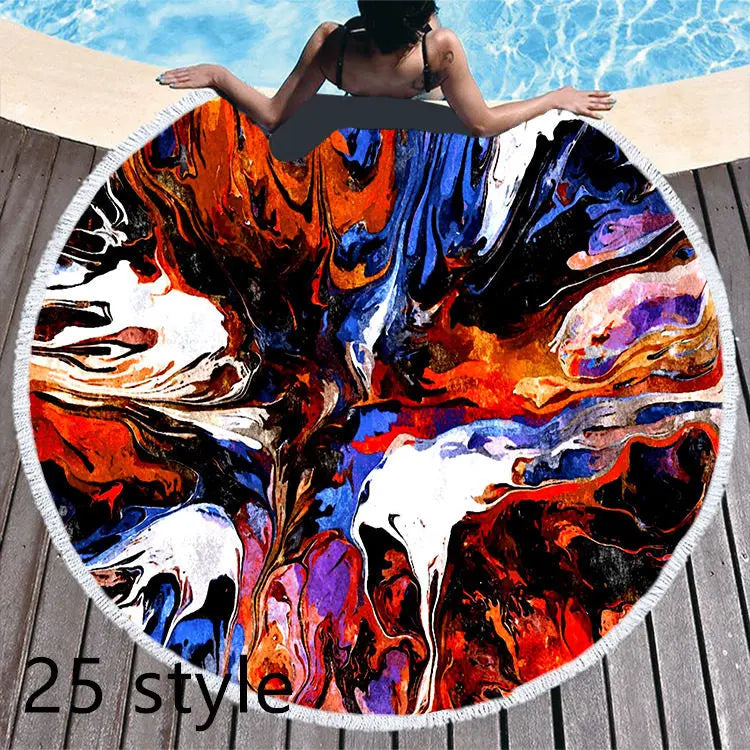 Serviette Plage Microfibre CALINERO 25 Style-150cm