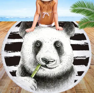 Serviette Plage Microfibre PANDA 3