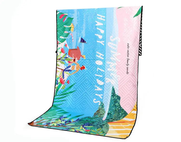Serviette Plage Rapide DESSYR 10style-85X85CM