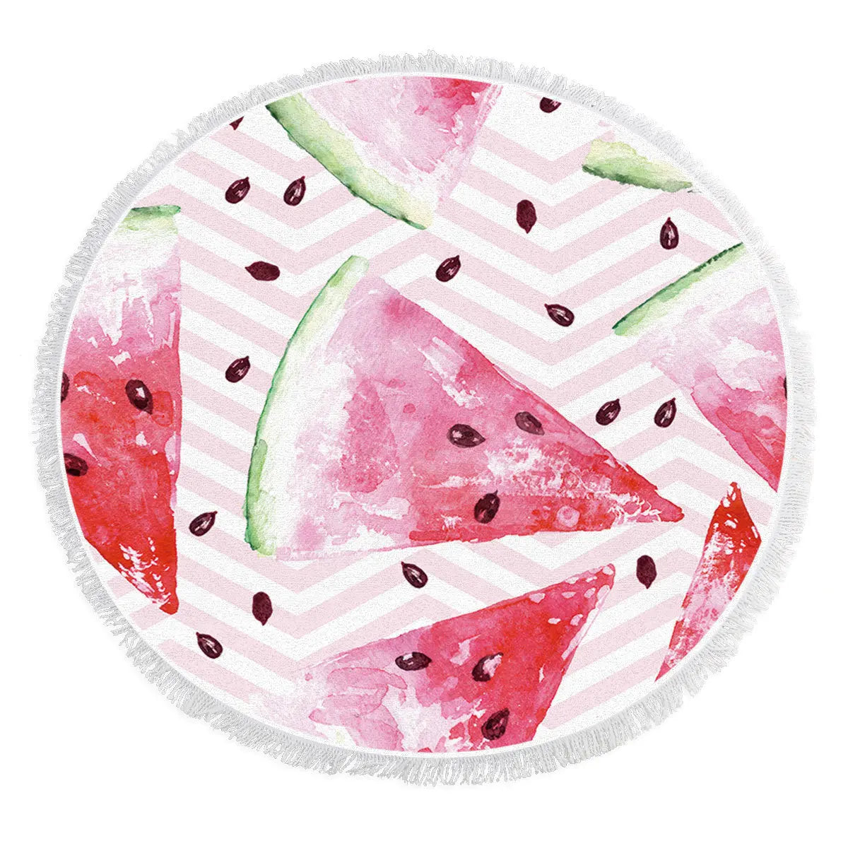 Serviette Plage Ronde FruityTOUR 1 style-150 x 150cm