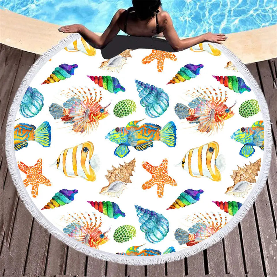 Serviette de Plage Imprimée LOLA 3Style-150x150cm