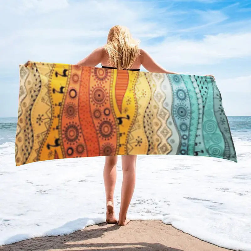 Serviette de Plage Imprimée VACANZA