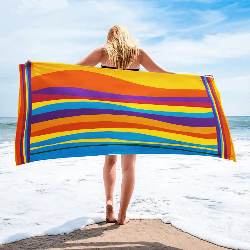 Serviette de Plage Imprimée VACANZA 43S-70x140 OPP bag