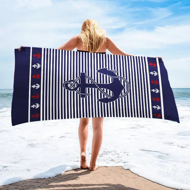 Serviette de Plage Imprimée VACANZA 51S-70x140 mesh bag packaging
