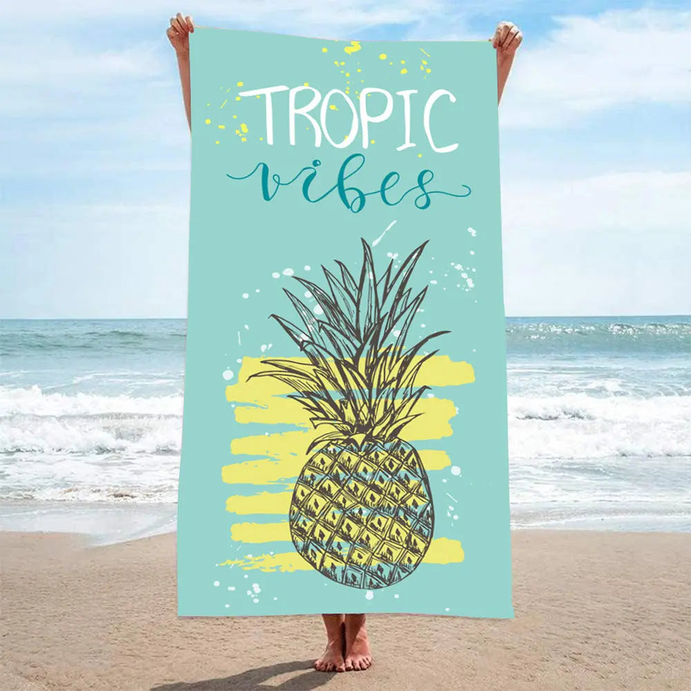Serviette de Plage Imprimée VACANZA M5-70x140 mesh bag packaging
