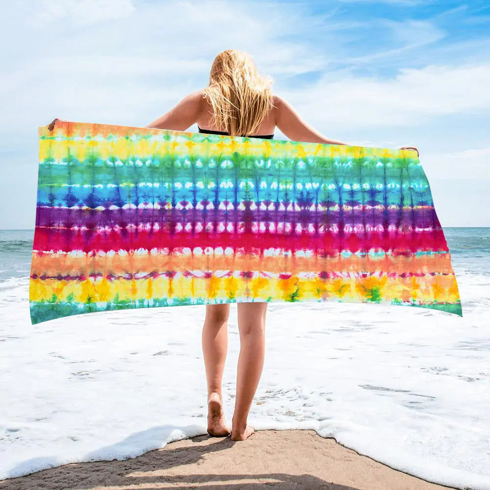 Serviette de Plage Microfibre ARIANA 10style-Doublesided velvet 180x60cm
