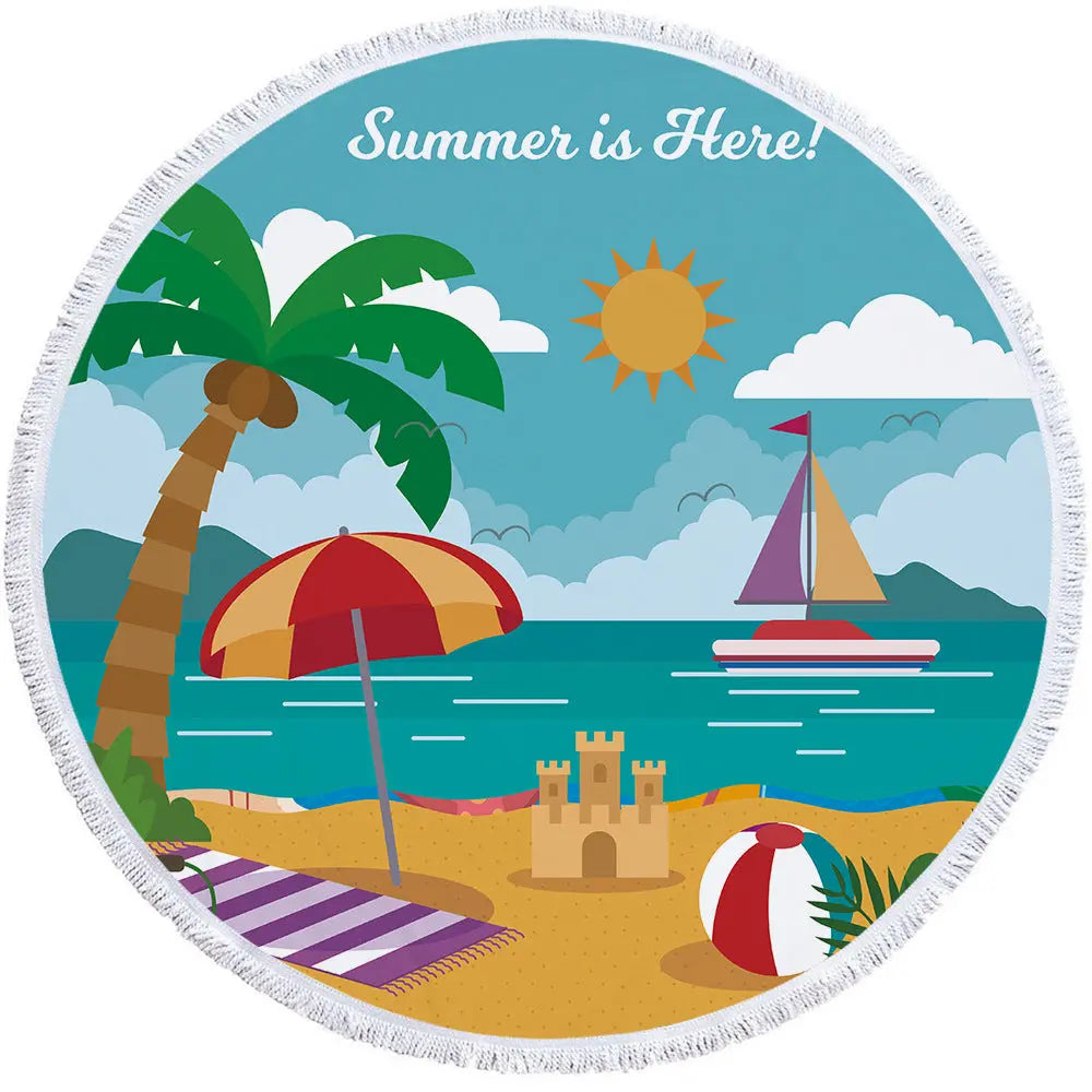 Serviette de Plage Microfibre SUNYTO E-150x150cm 470g