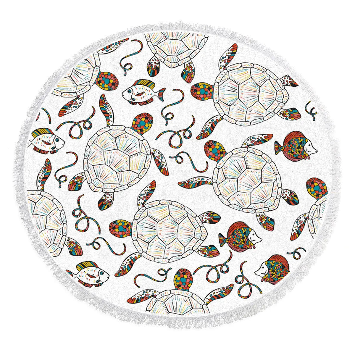 Serviette de Plage Microfibre TORTUO NM17 1-Polyester thin section