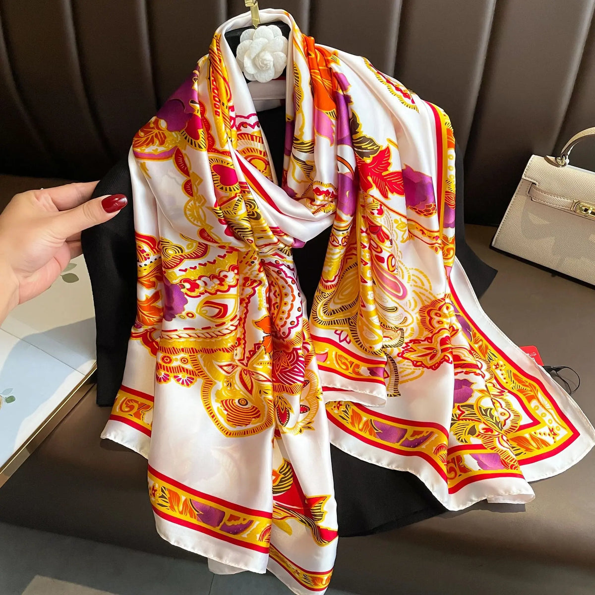 Serviette de Plage Mode KORAH Style 7-90or180cm