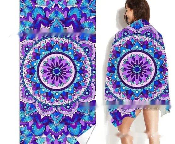 Serviette de Plage Océan Tortuga AL221012237-Microfiber 80x160CM