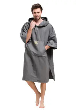 Serviette de Plage Quick-Dry Stratz Gray
