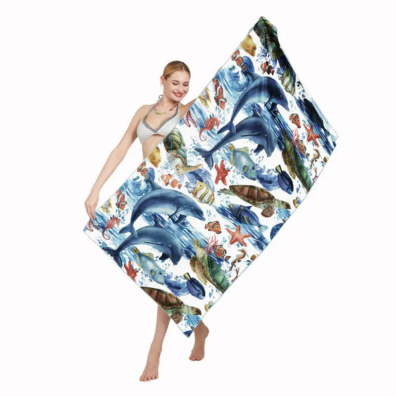 Serviette de Plage Séchage Rapide TULINO