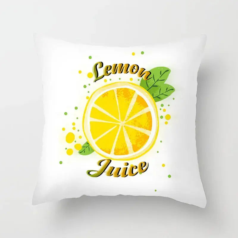 Taie D'Oreiller Imprimée Polyester LEMONA Housse de France