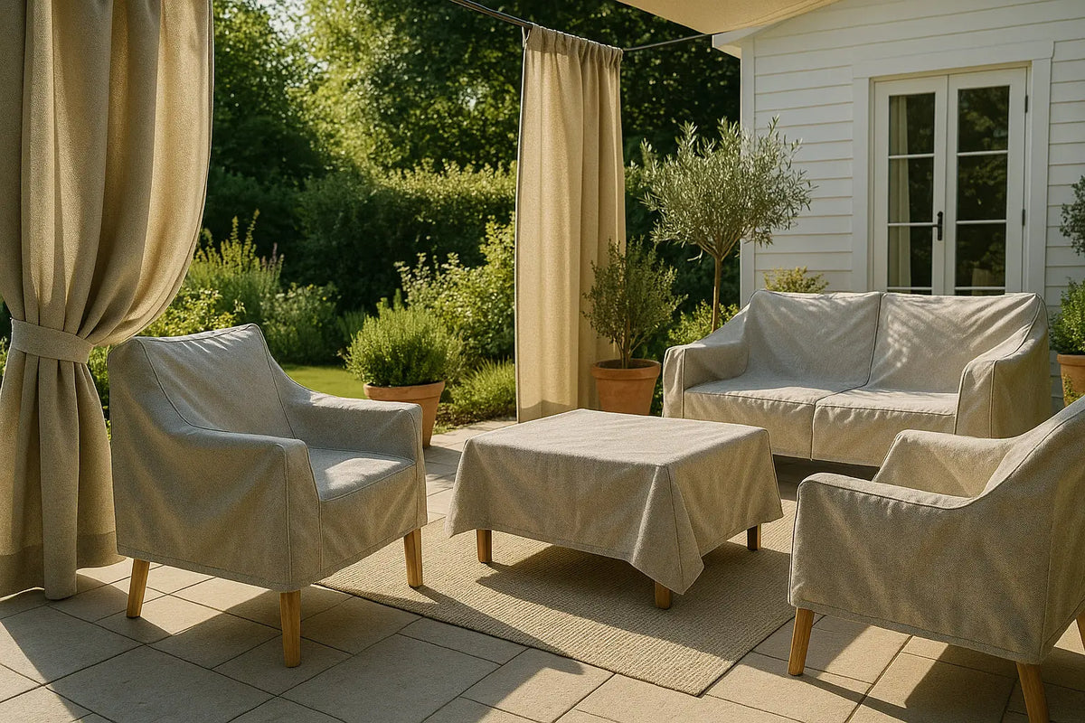 Choisir les Meilleures Housses et Rideaux pour Chaque Espace Extérieur
