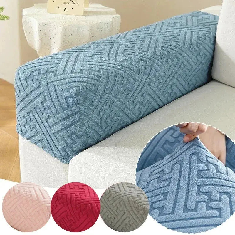 Housse Accoudoir Canapé Jacquard ACCORDI - Housse de France