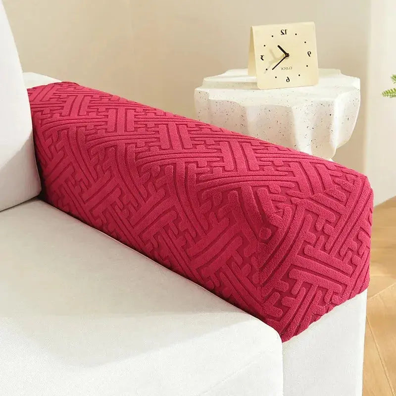 Housse Accoudoir Canapé Jacquard ACCORDI - Housse de France