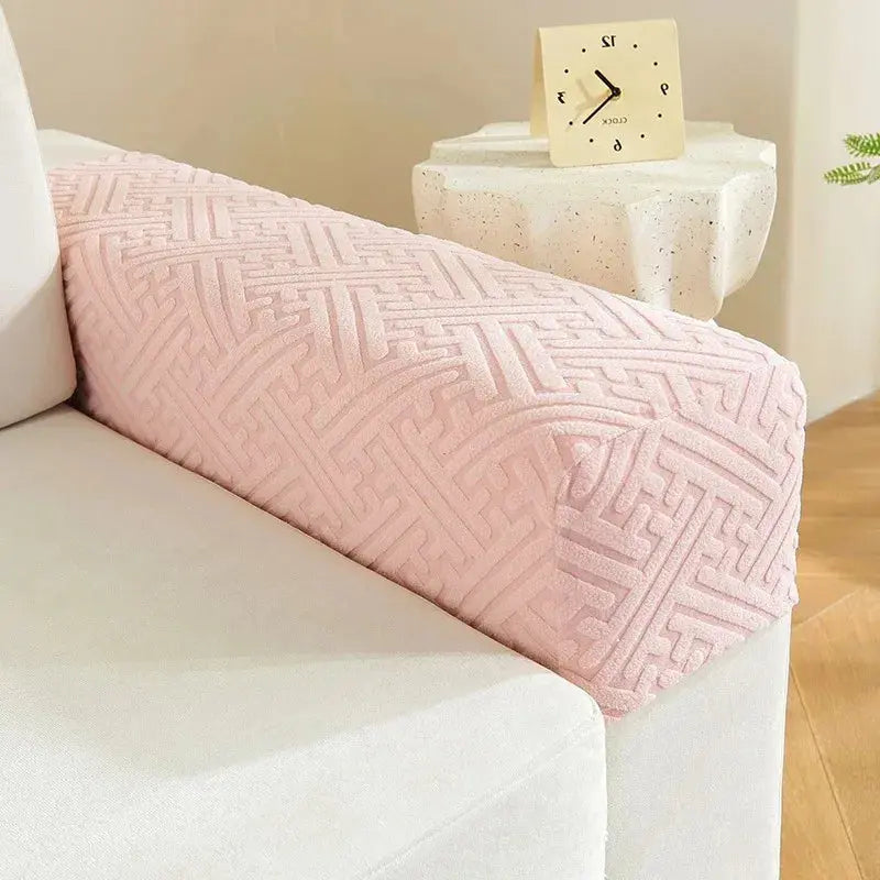 Housse Accoudoir Canapé Jacquard ACCORDI - Housse de France