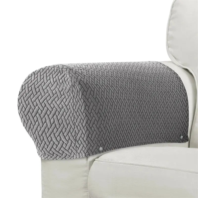 Housse Accoudoir Canapé Jacquard VELURA - Housse de France