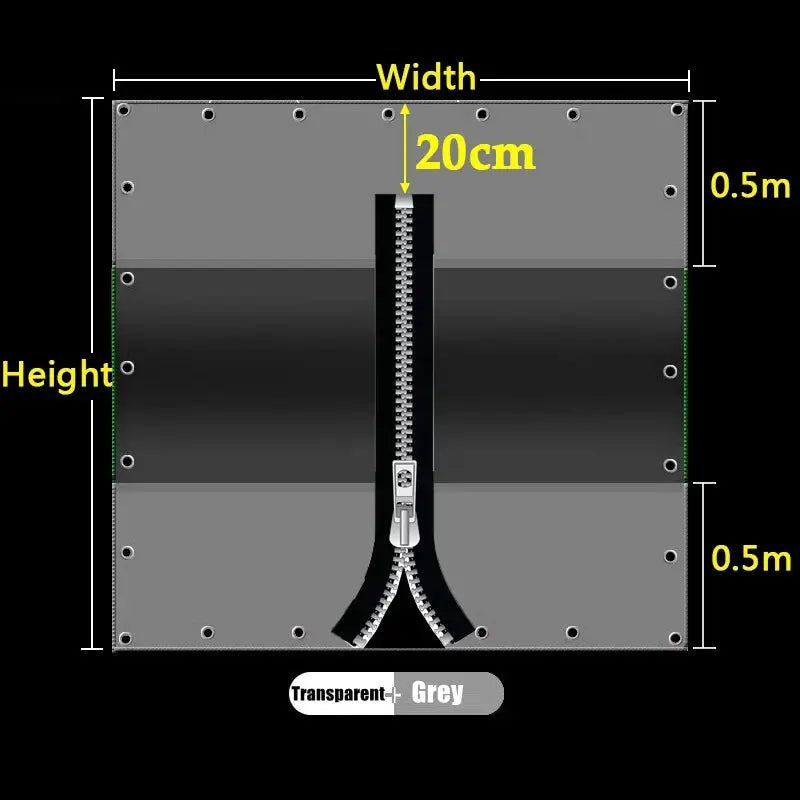 Bâche Imperméable PVC ZIPPOR Housse de France