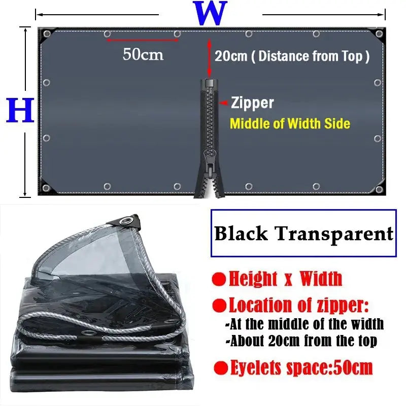 Bâche Imperméable PVC ZIPPOR Housse de France