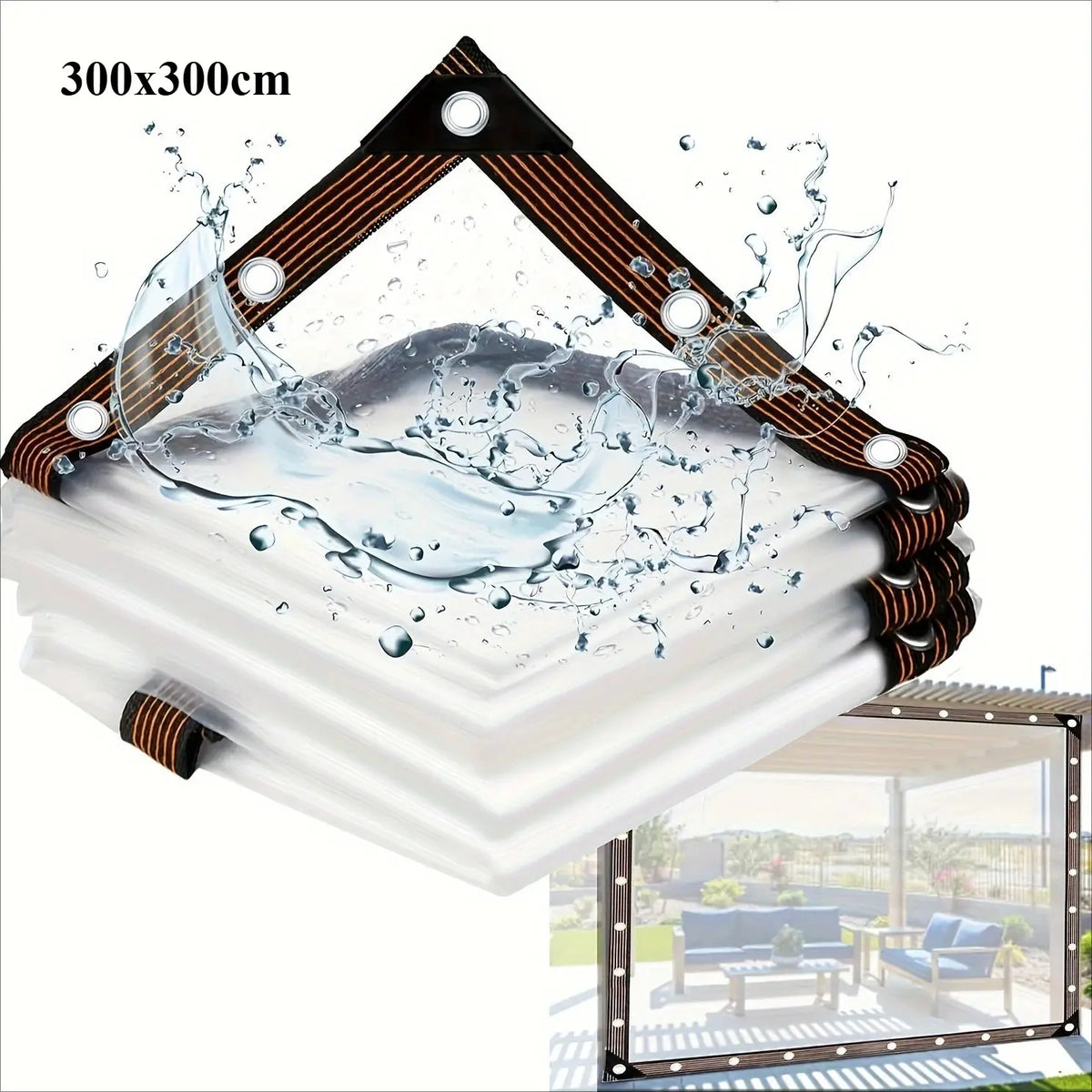 Bâche Imperméable Transparente GARDURO Housse de France