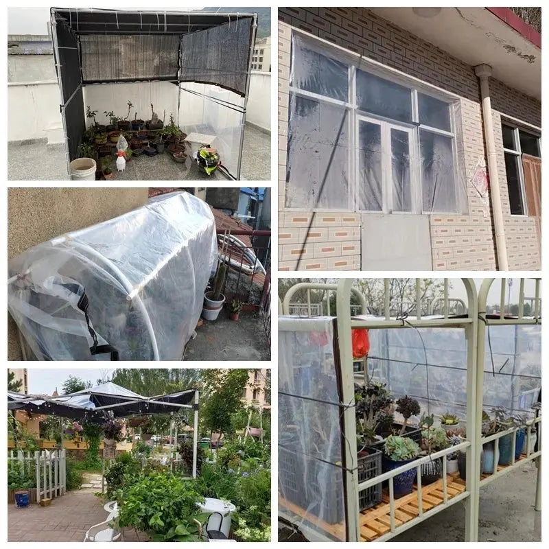 Bâche Imperméable Transparente VIVENO Housse de France