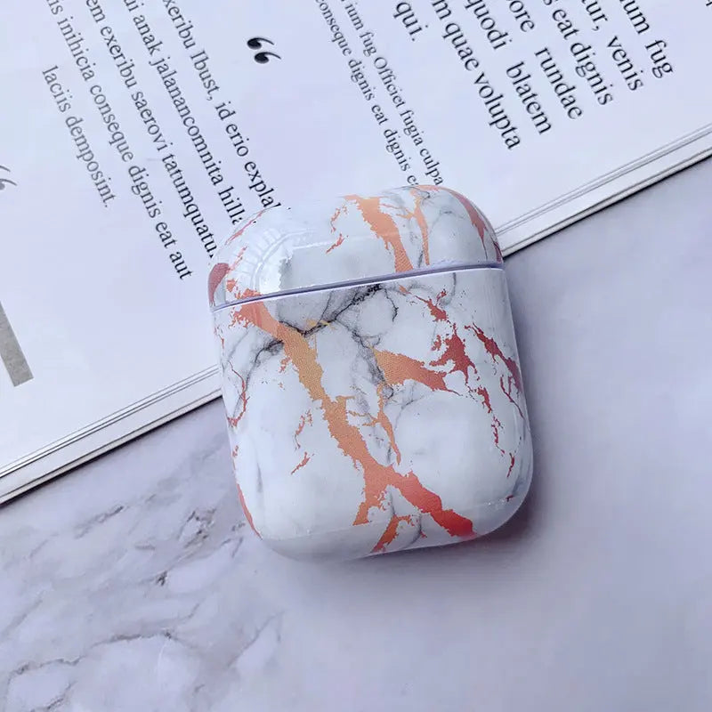 Coque Étui Luxe AIRPOM White Crack