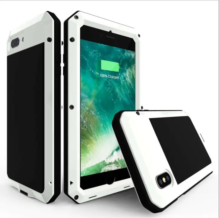 Coque Téléphone Aluminium ProTECT White-Iphone11 pro