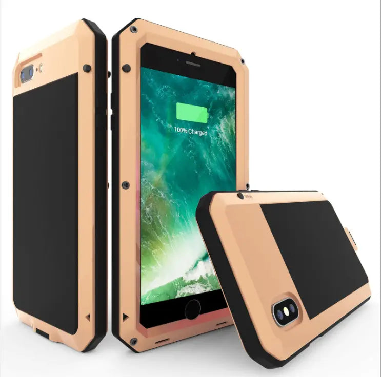 Coque Téléphone Aluminium ProTECT Gold-Iphone11