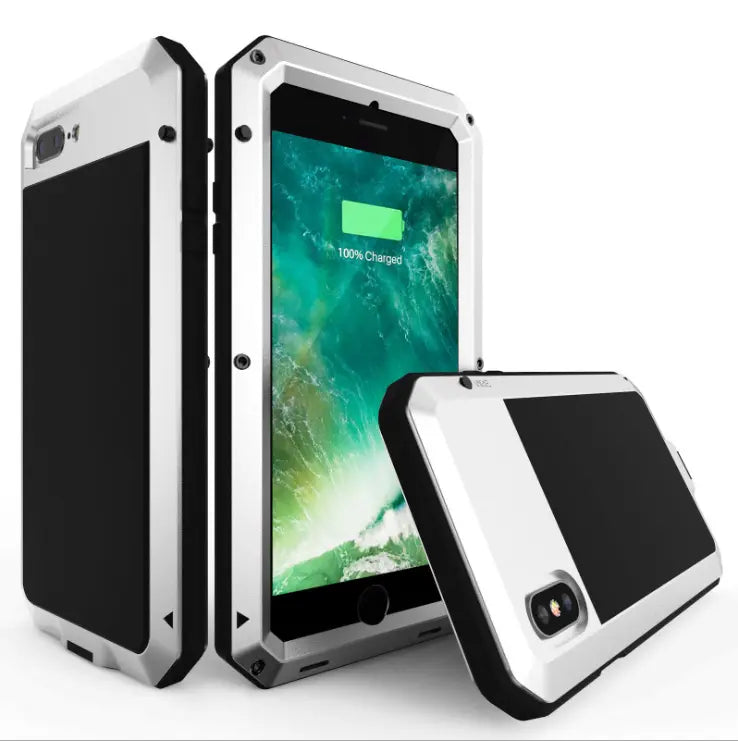 Coque Téléphone Aluminium ProTECT Silver-Iphone11 pro Max