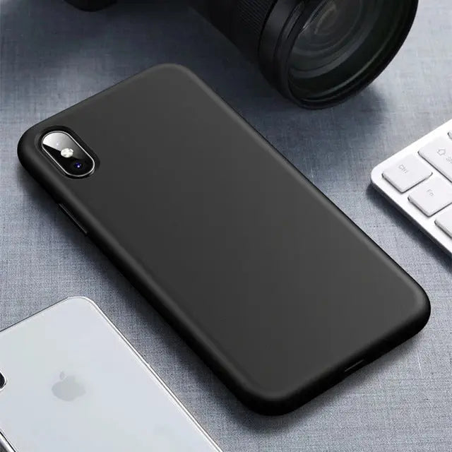 Coque Téléphone Anti-Choc ZENTO black-Apple XS Max
