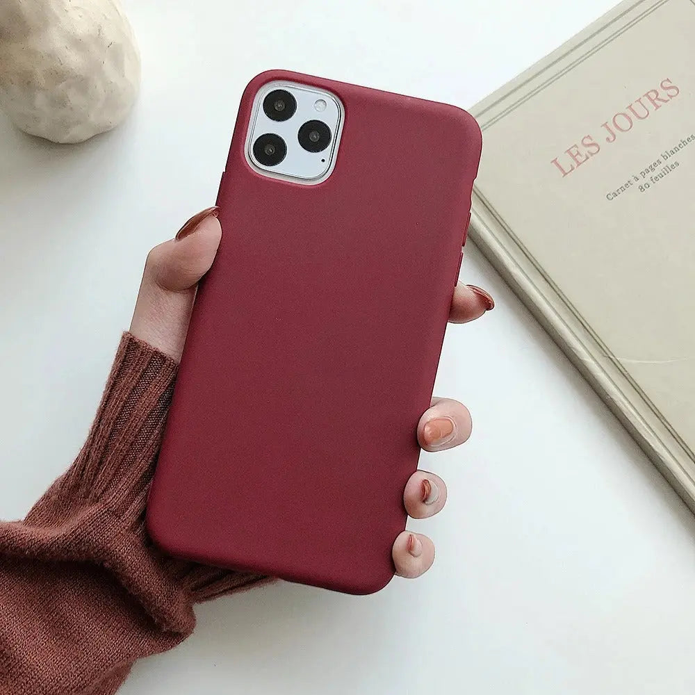 Coque Téléphone Frosted CELINA Red-IPhone7 8