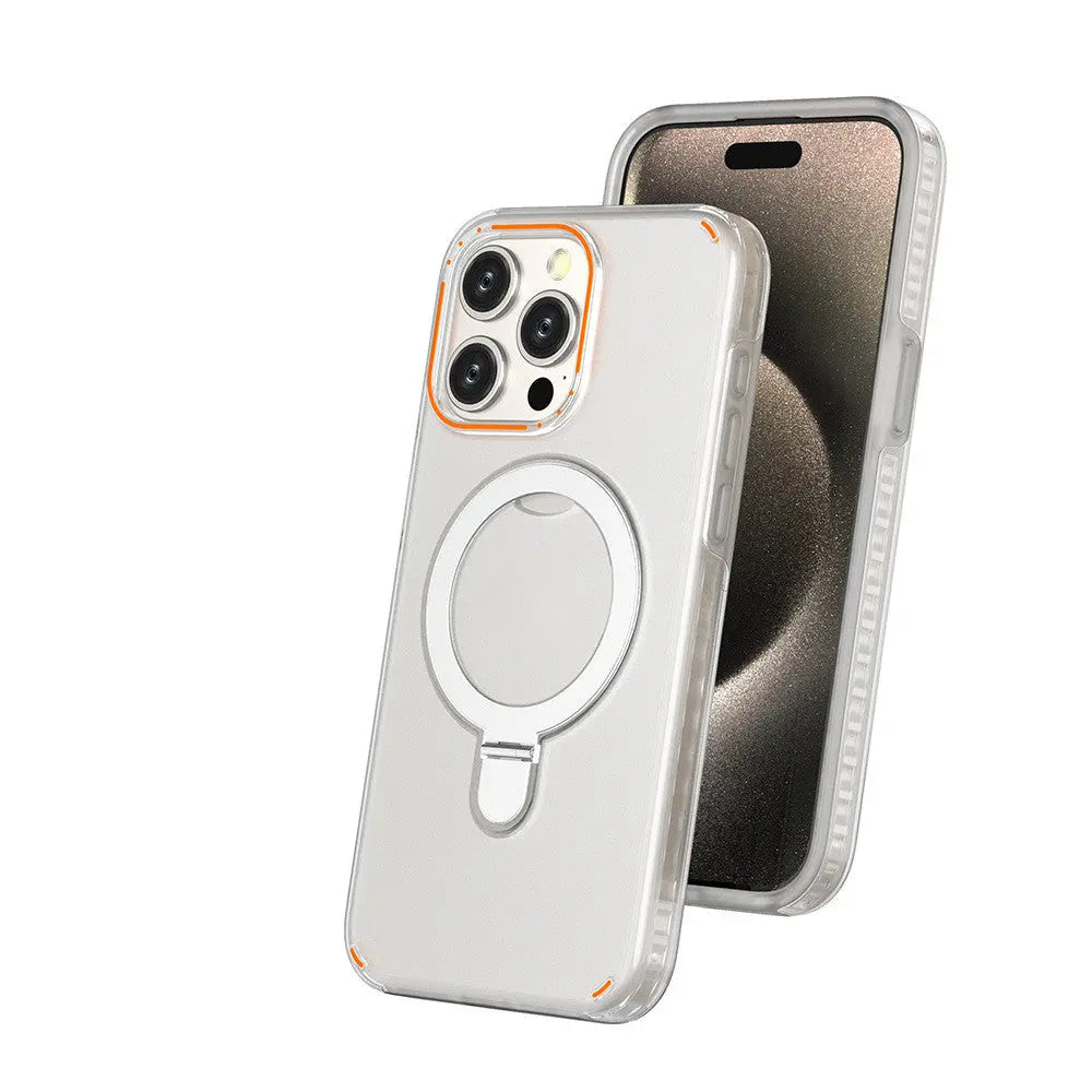 Coque Téléphone Magnétique ZENAX Transparent-IPhone12