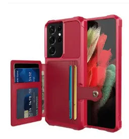 Coque Téléphone Portefeuille LYNTEX Red 2-Samsung S22