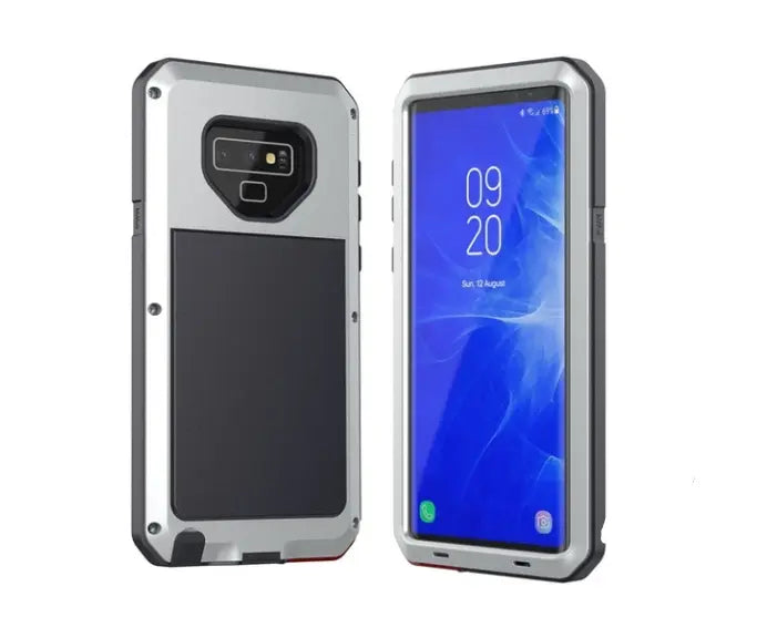 Coque Téléphone Renforcée SAMRUG Silver-Note9