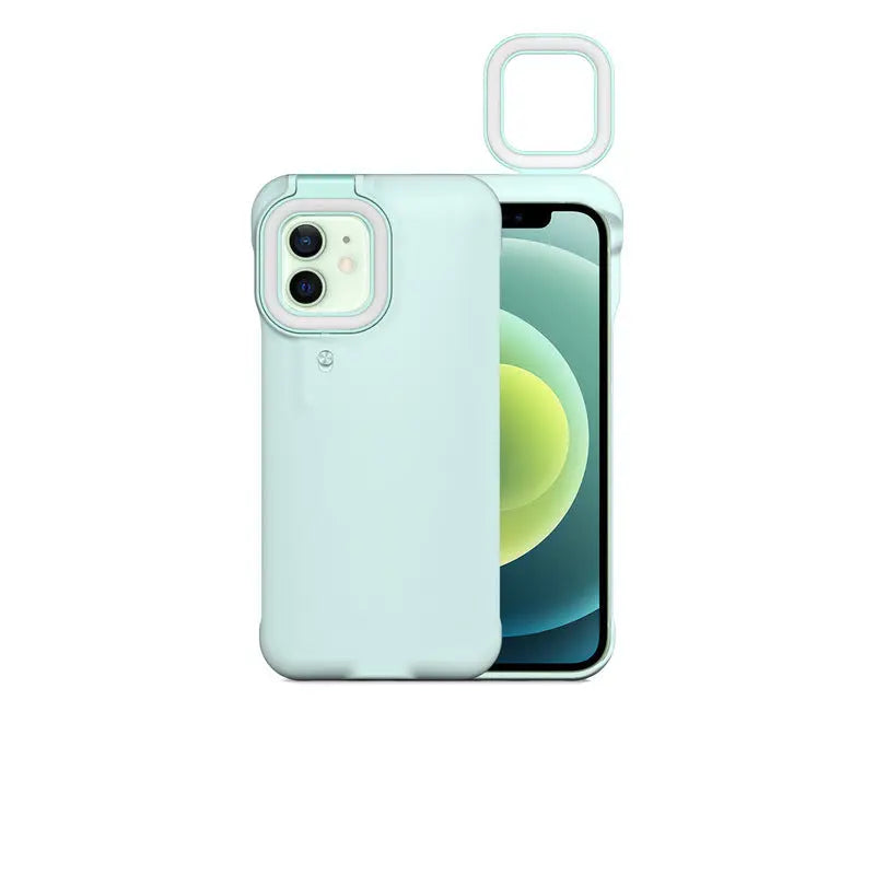Coque Téléphone Selfie LUMIFLASH Green-Iphone7plus/8plus